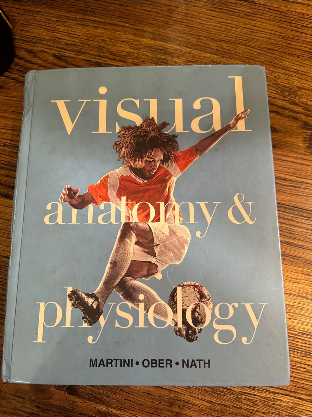 Visual Anatomy & Physiology Textbook - Blue Cover